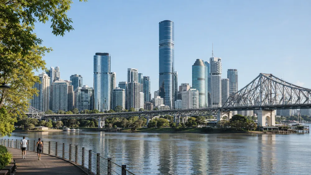 Pilates and yoga studios in Brisbane, QLD : Story Bridge skyline